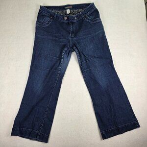 Venezia Stretch Trouser Jeans Plus Size 4 Average Dark Wash Denim